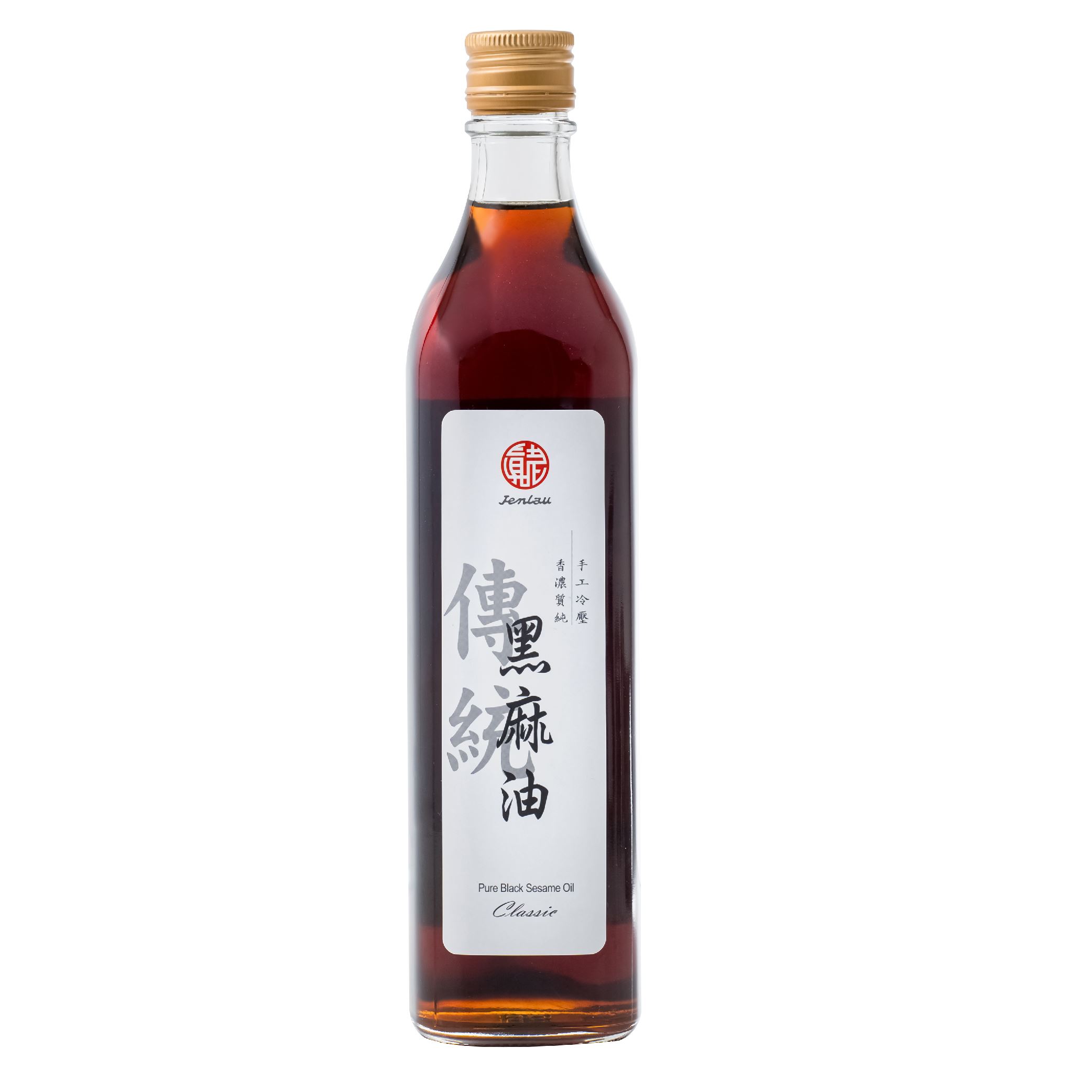 純黑麻油